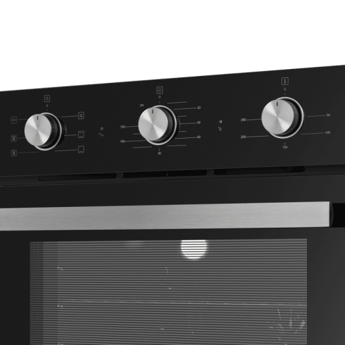Шкаф духовой электрический MAUNFELD AEOC.575B/ Шкаф духовой электрический MAUNFELD AEOC.575B AEOF6060B Духовой шкаф, Тип: электрический 60 см, 60 л, таймер, 6 режимов, утапливаемые переключатели, электрический гриль, гидролизная очистка, цвет черный