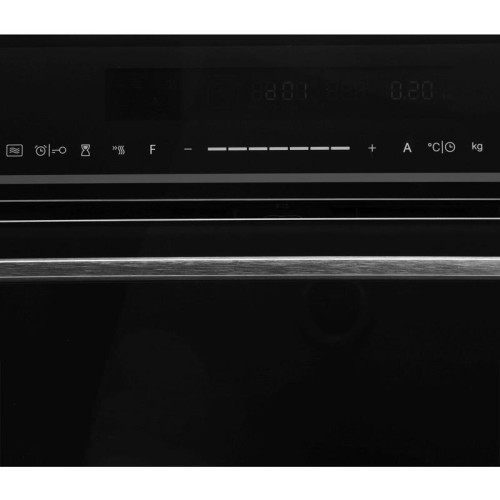 Духовой шкаф Электрический/ Духовой шкаф Электрический Hyundai HMEO 6780 BG черное стекло/серебристый