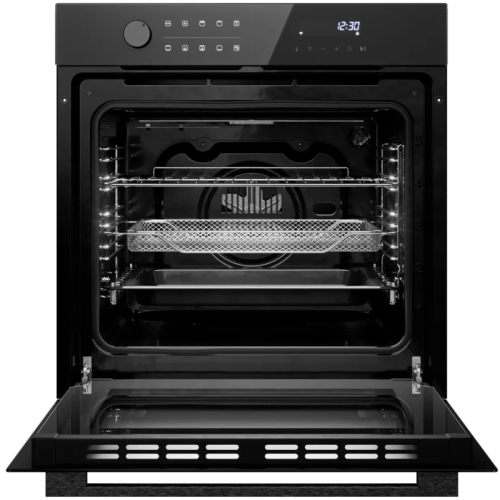 Духовой шкаф Kuppersberg/ Духовой шкаф Kuppersberg, High-Tech, 73 л, комбинированное управление, дисплей, таймер, 10 режимов, макс. температура 250 градусов, гриль, телескопические направляющие (на 1 уровень), энергоэффективность А, цвет черный, цвет фурн