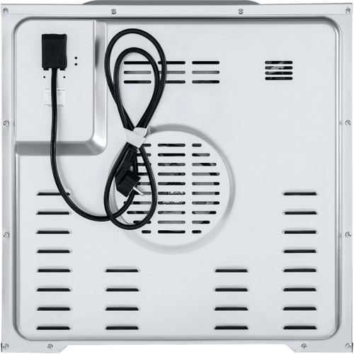 Встраиваемый духовой шкаф, электрический, 76 л, 13 режимов, сенсорное управлени, гидролизная очистка, гриль, конвекция, таймер, телескопические направляющие, дисплей, белое стекло
