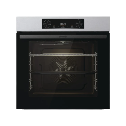 Духовой шкаф Gorenje/ Духовой шкаф Gorenje, полезный объем 77 л, механическое управление, сенсорный программатор IconLED, многоуровневое приготовление, дверца CompactDoor 2 стекла + 1 термослой, эмаль EcoClean, очистка паром,  энергоэффективность А, цвет 