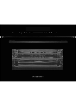 Встраиваемый духовой шкаф/ компактный, с СВЧ, ШхВхГ: 59.5х45.4х56.8 см, 50 л, гидролизная очистка, черный цвет