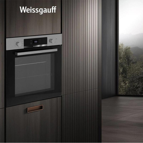 Духовой шкаф Электрический/ Духовой шкаф Электрический Weissgauff EOV 770 PDX нержавеющая сталь