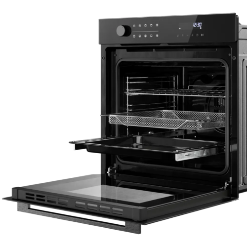 Духовой шкаф Kuppersberg/ Духовой шкаф Kuppersberg, High-Tech, 73 л, комбинированное управление, дисплей, таймер, 10 режимов, макс. температура 250 градусов, гриль, телескопические направляющие (на 1 уровень), энергоэффективность А, цвет черный, цвет фурн