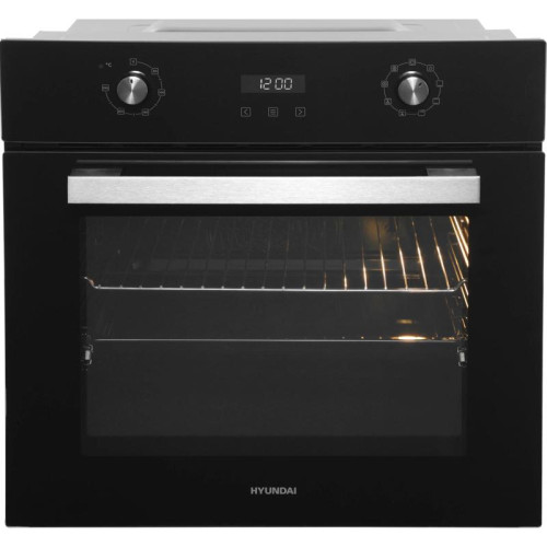 Духовой шкаф Электрический/ Духовой шкаф Электрический Hyundai HEO 66411 BG черный