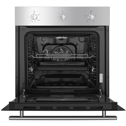 Шкаф духовой газовый MAUNFELD/ Шкаф духовой газовый MAUNFELD EOGC604S  (с электрическим грилем), полезный объем 60 л, 5 режимов работы, гидролизная очистка, максимальная температура 250 С, таймер, конвекция, электроподжиг, автоматическое выключение, газ-к