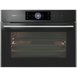 Встраиваемые электрические духовки ASKO/ Арт. 507874 ; 45.5x59.5x54.6 см, приготовление на пару, 51 л, 22 режимов, щуп, антрацит