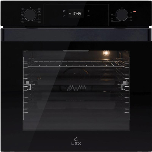 Духовой шкаф Электрический/ Духовой шкаф Электрический Lex EDP 610 BL Wide Series черный