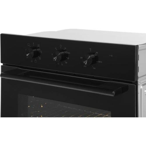 Духовой шкаф Электрический/ Духовой шкаф Электрический Hyundai HEO 66412 BG черный