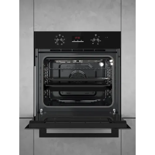 Духовой шкаф Kuppersberg/ Духовой шкаф Kuppersberg, High-Tech, 70 л, комбинированное управление, дисплей, таймер, 11 режимов, макс. температура 250 градусов, гриль, телескопические направляющие (на 1 уровень), энергоэффективность А, цвет черный, цвет фурн