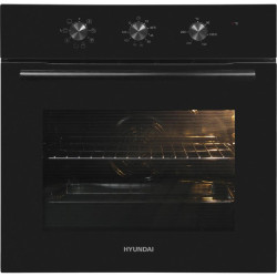 Духовой шкаф Электрический/ Духовой шкаф Электрический Hyundai HEO 6635 BG черный