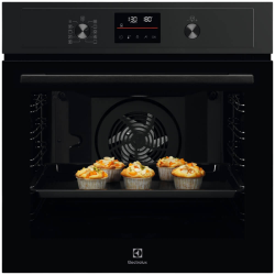 Встраиваемые электрические духовки ELECTROLUX/ Встраиваемые электрические духовки ELECTROLUX EOD4P57H Электрический духовой шкаф  с конвекцией, приготовление на пару, объем 72 л, автопрограммы, очистка пиролитическая, 3 стекла в дверце, направляющие прово