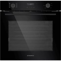 60 см, 72 л, 9 режимов, тип очистки: гидролизная, сенсорное управление, гриль, телескоп, 3 сеткла, черный цвет