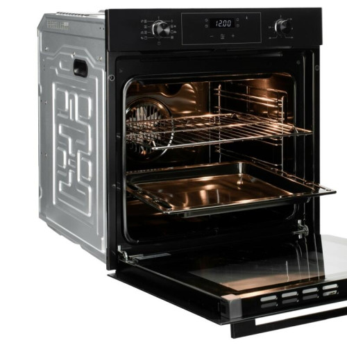 Встраиваемый духовой шкаф Delonghi/ Встраиваемый духовой шкаф Delonghi, объем 60 л, 9 режимов, конвекция, таймер, цвет черный