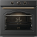Встраиваемая электрическая духовка GORENJE/ раиваемая электрическая духовка,ширина 60 см,объём 77л,пиролитическая эмаль,цвет черный матовый