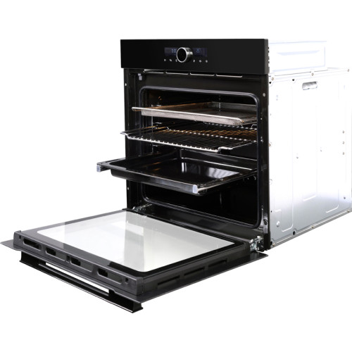 Электрический духовой шкаф KORTING/ Электрический духовой шкаф KORTING, 60 см, функция AirFry, 50-250 градусов, объем 75 л, сенсорное управление + электронный поворотный регулятор, LED дисплей белого цвета, 11 режимов, 22 автоматические программы, телеско