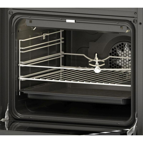 Духовой шкаф Электрический/ Духовой шкаф Электрический Darina 0U5 BDE 112 705 X нержавеющая сталь/стекло черное