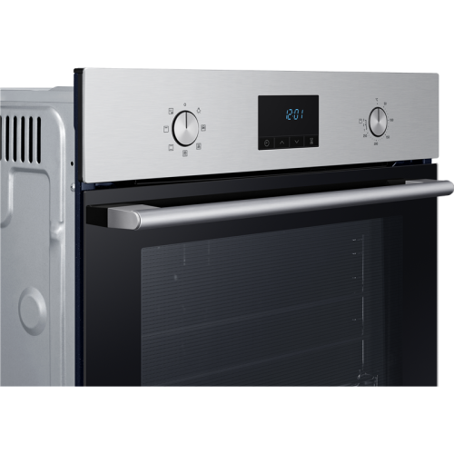 Встраиваемый духовой шкаф Samsung/ Встраиваемый духовой шкаф Samsung NV68A1145RS/WT Духовой Шкаф NV3300A с конвекцией, 68 л, 595 x 595 x 570 мм, черный/нержавеющая сталь