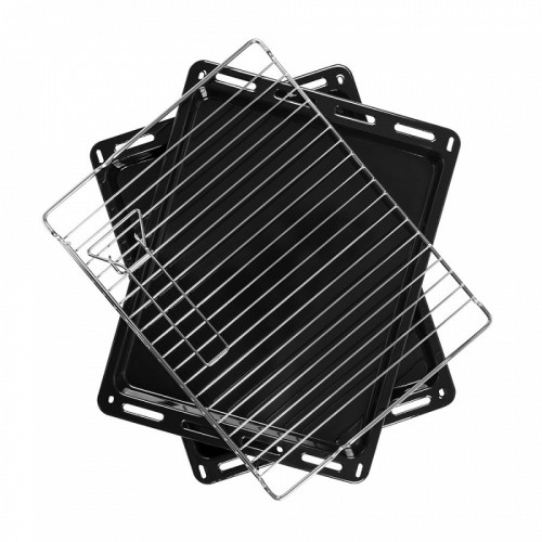 Шкаф духовой электрический MAUNFELD/ Шкаф духовой электрический MAUNFELD  EOEM.769B3 электрический, ширина 60 см, механическое управление, 76 л., конвекция, гриль, дисплей, черный цвет