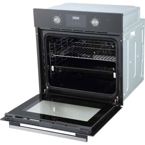 Встраиваемый духовой шкаф Midea/ Встраиваемый духовой шкаф Midea, 70 л, 9 режимов, 50-250 градусов, поворотное/сенсорное управление, телескопические направляющие на 1 уровень, цвет черный