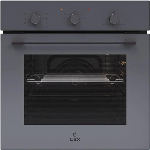 Духовой шкаф Электрический/ Духовой шкаф Электрический Lex EDM 075 GR серый