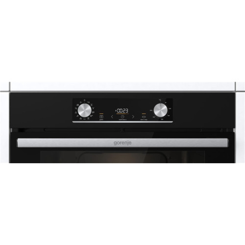 Встраиваемые электрические духовки GORENJE/ Духовой шкаф, 77л, 60 см, ExtraSteam: приготовление с паром, Очистка паром AquaClean, черный