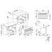 Встраиваемая электрическая духовка SMEG/ компактный духовой шкаф с паром, 45 см, 41 л., 12 функций, паровая очистка, нерж. сталь Встраиваемая электрическая духовка SMEG/ компактный духовой шкаф с паром, 45 см, 41 л., 12 функций, паровая очистка, нерж. сталь
