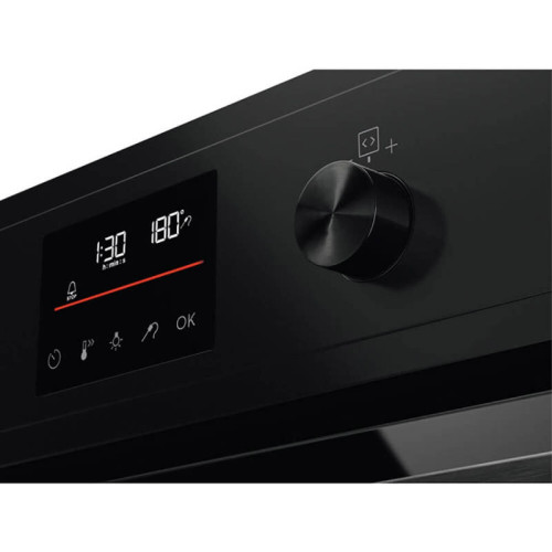 Встраиваемые электрические духовки ELECTROLUX/ Встраиваемые электрические духовки ELECTROLUX EOD4P57H Электрический духовой шкаф  с конвекцией, приготовление на пару, объем 72 л, автопрограммы, очистка пиролитическая, 3 стекла в дверце, направляющие прово