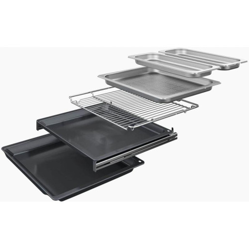 Духовой шкаф Электрический/ Духовой шкаф Электрический Neff B64FS31N0 черный/нержавеющая сталь