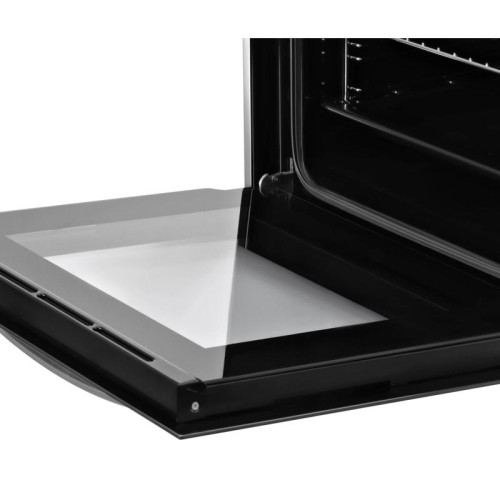 Духовой шкаф Электрический/ Духовой шкаф Электрический Hyundai HEO 6640 IX серебристый/черный