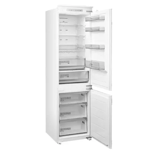 Холодильник Midea/ Холодильник Midea, встраиваемый, полезный объем 307 л, холодильная камера 219 л, морозильная камера 88 л, электронное управление, Fresh зона, Full No Frost, уровень шума 35 дБ, энергоэффективность А++, цвет белый