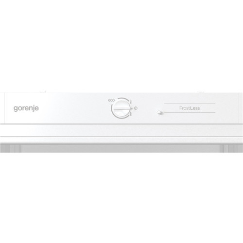 Встраиваемые холодильники GORENJE/ 177.2x54x54.5, объем камер 189+71 л, FrostLess, А+, морозильная камера снизу