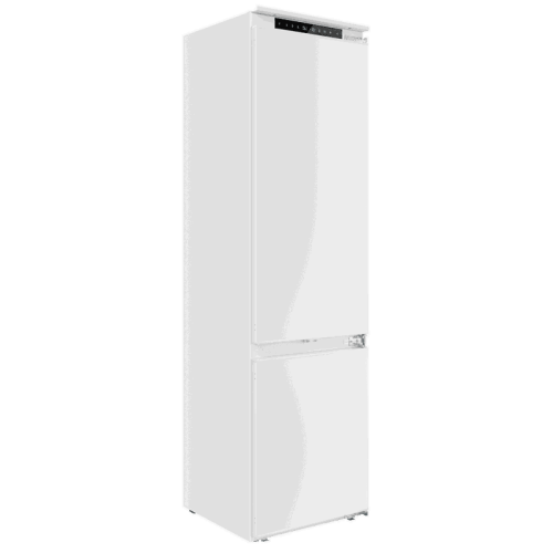 Встраиваемый холодильник MAUNFELD/ Встраиваемый холодильник MAUNFELD, объем 275 л, инверторный компрессор, LED освещение, Total No Frost, зона свежести, суперзаморозка, суперохлаждение, дисплей, сенсорное управление, энергоэффективность А+, цвет белый