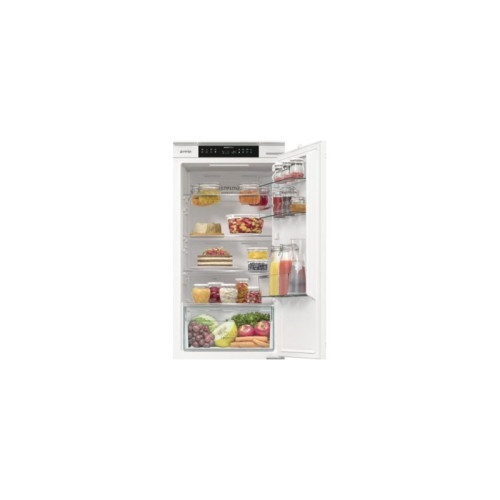 Встраиваемый холодильник Gorenje/ Встраиваемый холодильник Gorenje, полезный объем 243 л, электронное управление, цифровой дисплей, NoFrost Dual, Multiflow 360, LED освещение, слайдерное крепление, инверторный компрессор, энергоэффективность А+, уровень ш