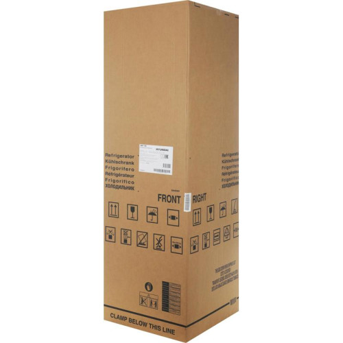 Холодильник/ Холодильник Hyundai HBR 1786 2-хкамерн. белый