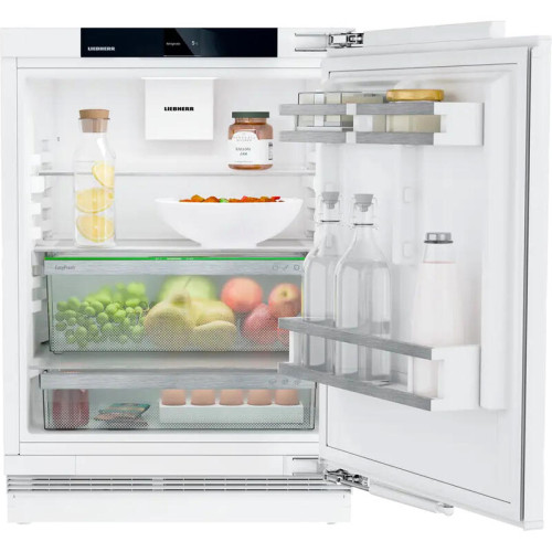 Встраиваемый холодильник Liebherr/ Prime, высота 86-92 см, контейнер EasyFresh, door-on-door, без морозильного отделения, сенсорный дисплей Touch&Swipe за дверью, доводчик SoftSystem. Важно: увеличенная высота встраивания: 86-92 см
