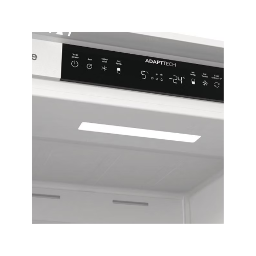 Встраиваемый холодильник Gorenje/ Встраиваемый холодильник Gorenje, полезный объем 243 л, электронное управление, цифровой дисплей, автоматическое размораживание No Frost, быстрое замораживание, интенсивное охлаждение, зона свежести с контролем влажности,