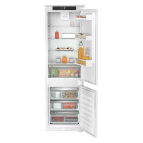 Встраиваемый холодильник LIEBHERR Pure, ниша 178 см, EasyFresh, МК SmartFrost 3 контейнера, сенсорный дисплей Touch, door sliding. Аналог модели ICSe 5103, но с EU классом ЭЭ F.