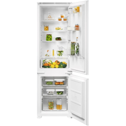 Встраиваемый холодильник ELECTROLUX/ Холодильник комби встраиваемый, скользящие направляющие, без No Frost, электронное управление, полезный объём: 249 л (179 + 70 л), перенавешиваемые двери, 54x54.1x176.3 см, белый