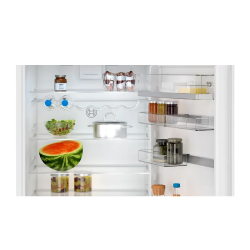 Встраиваемый холодильник BOSCH/ Встраиваемый холодильник BOSCH KBN96ADD0 Serie 6, Встраиваемый холодильник, Home Connect, 1935 x 708 x 548 мм,  техника плоских шарниров, SN-ST, Объем 284 (186+98)л, NoFrost в морозильном отделении, LED-освещение, BigBox, F