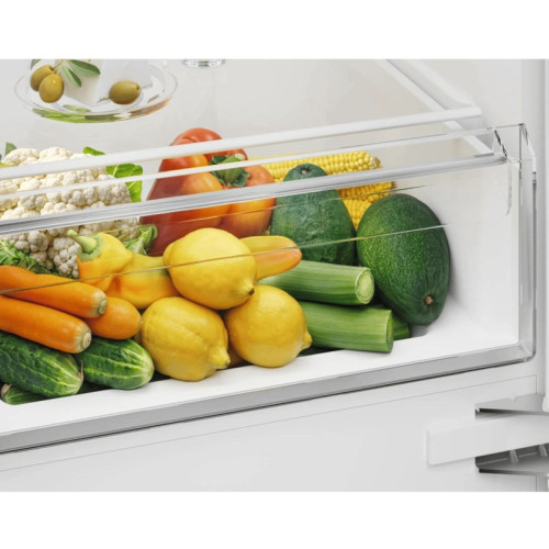 Встраиваемый холодильник ELECTROLUX/ Холодильник комби встраиваемый, скользящие направляющие, без No Frost, электронное управление, полезный объём: 249 л (179 + 70 л), перенавешиваемые двери, 54x54.1x176.3 см, белый