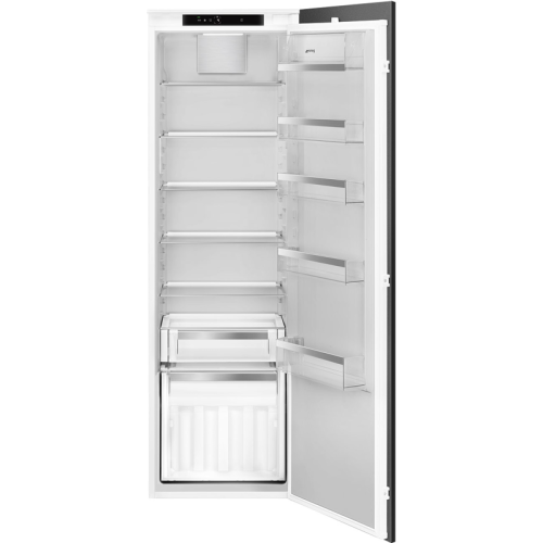 Встраиваемый холодильник SMEG/ Встраиваемый холодильник SMEG, однодверный, без МК, общий объем 314 л, полезный объем 310 л, LCD дисплей, сенсорное управление, автоматическое размораживание, быстрое охлаждение, LED подсветка,