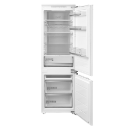 Встраиваемый холодильник MIDEA/ MDK/Встраиваемый холодильник MIDEA, Full No Frost, металическая панель Metall Cooling, полезный объем 274 л (198 л/76 л), инверторный компрессор, электронное управление, цифровой дисплей, Multi-Air-Flow, контроль влажности,