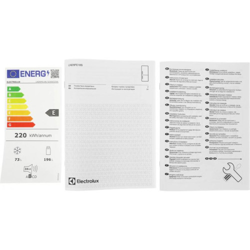 Холодильник/ Холодильник Electrolux LND5FE18S 2-хкамерн. белый