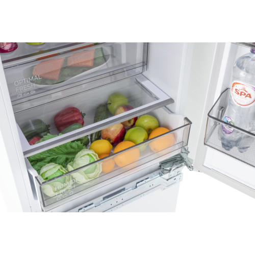 Встраиваемый холодильник Samsung/ 193.5x54x55, Встраиваемый холодильник с двухконтурной системой охлаждения Twin Cooling, 297 л, Full No Frost, CoolSelect+, Metal Cooling, Optimal Fresh, жесткое крепление фасада