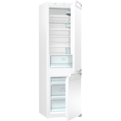 Встраиваемые холодильники GORENJE/ 177.2x54x54.5, объем камер 189+71 л, FrostLess, А+, морозильная камера снизу