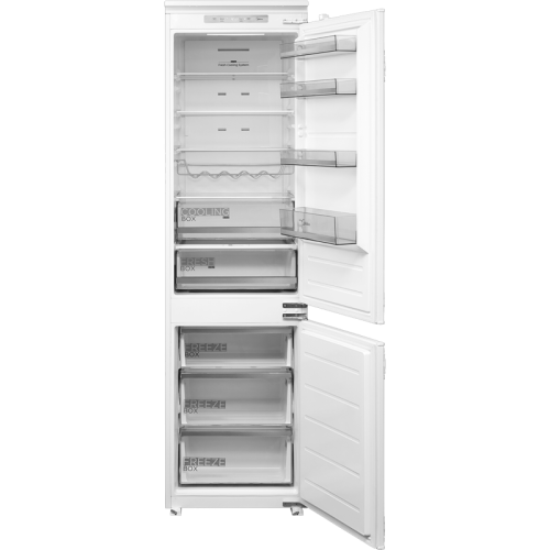 Холодильник Midea/ Холодильник Midea, встраиваемый, полезный объем 307 л, холодильная камера 219 л, морозильная камера 88 л, электронное управление, Fresh зона, Full No Frost, уровень шума 35 дБ, энергоэффективность А++, цвет белый