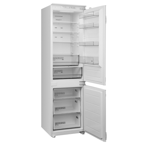 Холодильник Midea/ MDK/197.7 см, Холодильник Midea, встраиваемый, полезный объем 307 л, холодильная камера 219 л, морозильная камера 88 л, инверторный компрессор, электронное управление, внешний цифровой дисплей, режим Standby, зона контроля влажности, Fr