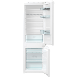 Встраиваемые холодильники GORENJE/ 177.2x54x54.5, объем камер 189+71 л, FrostLess, А+, морозильная камера снизу