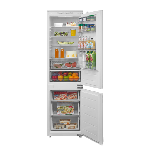 Холодильник Midea/ MDK/197.7 см, Холодильник Midea, встраиваемый, полезный объем 307 л, холодильная камера 219 л, морозильная камера 88 л, инверторный компрессор, электронное управление, внешний цифровой дисплей, режим Standby, зона контроля влажности, Fr